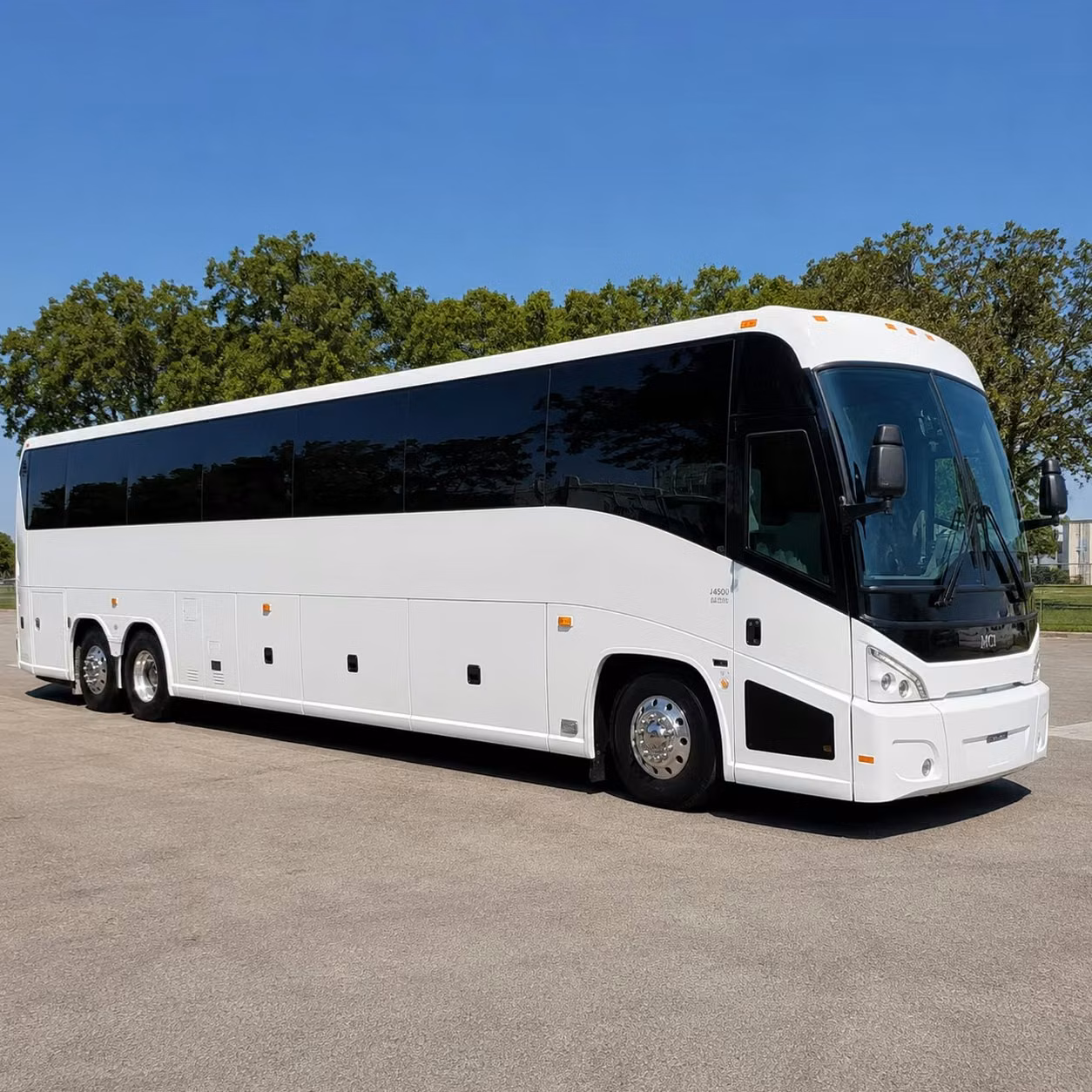 56 passenger charter bus