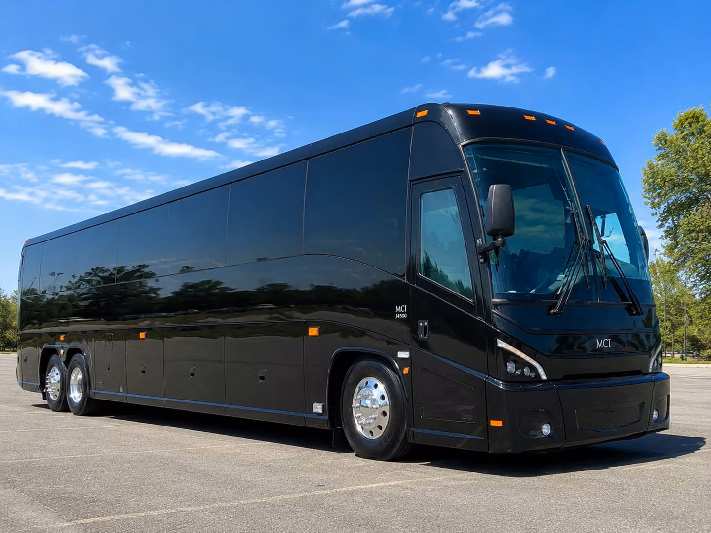 charter bus rentals for wichita weddings and special celebrations